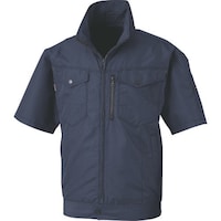 ビッグボーンシ bigborn 空調風神服 半袖ジャケットネイビー6Lサイズ BK6078S556L 1着