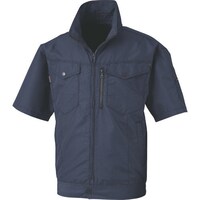 ビッグボーンシ bigborn 空調風神服 半袖ジャケットネイビー7Lサイズ BK6078S557L 1着