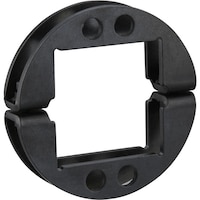 岩田製作所 IWATA 角シャフト用 4穴付 黒染め BS12CP4 1個