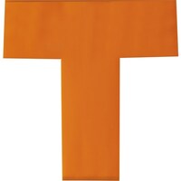 岩田製作所 IWATA ラインプロ T型シート 橙 LPT7 1袋(2枚)