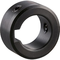 岩田製作所 IWATA セットカラー キー溝付 黒染め