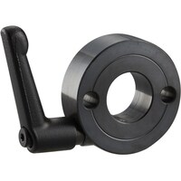 岩田製作所 IWATA クサビカラー 2穴 レバー付 黒染め