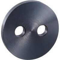 岩田製作所 IWATA エンドプレート 2穴 黒染め EPB3004 1個