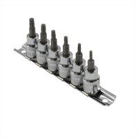 ワールドツール アストロプロダクツ AP 3/8DR ビットソケット いじり止めヘックスローブ セット(7個組)