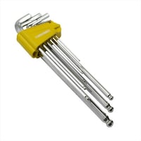 ワールドツール アストロプロダクツ AP HEXレンチ セット エキストラロングボールポイント インチ(9本組)