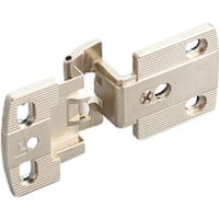 スガツネ工業 SUGATSUNE (170022758)3619F81N/キャッチ付ソリッドメラミン材用蝶番※在庫限り 3619F81N 1個