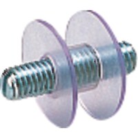 スガツネ工業 SUGATSUNE (120180385)2878ST8/プレートサポート ガラス両面取付パーツ 2878ST8 1個