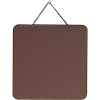 ヒカリ 光 サインプレート 両面表示板 アクリルマットブラウン無地