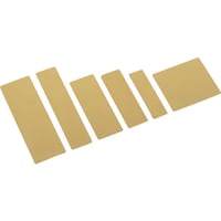 ヒカリ 光 ステンレスチタンゴールド無地 テープ付