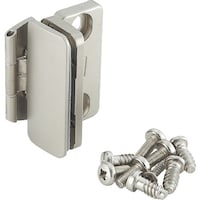 スガツネ工業 SUGATSUNE (170022761)334HG51N/キャッチ付ガラス蝶番 334HG51N 1個