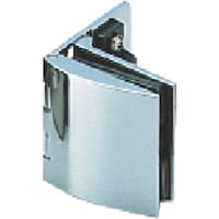 スガツネ工業 SUGATSUNE (170090700)GH450CR/キャッチ付ガラス蝶番 GH450CR 1個