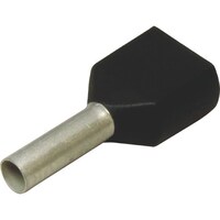 ニチフ ニチフ フェルール(100個×5PK) 黒色