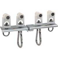 ヒナカS/S HINAKA “レクト30”レール用両開スナップマグネットランナー(スチール製)