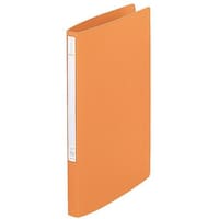 リヒトラブ LIHIT スーパーパンチレスファイル 橙 A4 F347U4 1冊
