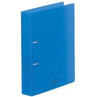 リヒトラブ LIHIT D型リングファイル<ツイストリング> 青 A4 F50218 1冊