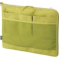 リヒトラブ LIHIT バッグインバッグ(ヨコ型) イエローグリーン A4 A76816 1個