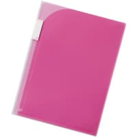 リヒトラブ LIHIT 4ポケットホルダー 赤 A4 F34113 1枚