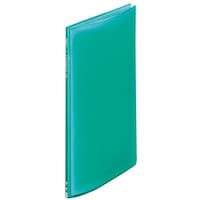 リヒトラブ LIHIT 透明クリヤーブック 10P グリーン A4 G31007 1冊