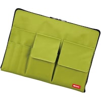 リヒトラブ LIHIT バッグ イン バッグ 黄緑 A4