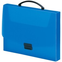 リヒトラブ LIHIT バッグ 青 A4