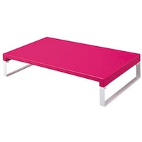 リヒトラブ LIHIT 机上台<幅390mm・ロータイプ> 赤