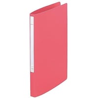 リヒトラブ LIHIT スーパーパンチレスファイル 桃 A4 F347U12 1冊