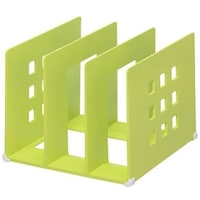 リヒトラブ LIHIT 仕切ラック<L> 黄緑