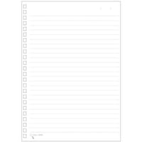 リヒトラブ LIHIT ツイストノート<専用リーフ・横罫A罫> (30枚入り) A5 N1650A 1組(30枚)