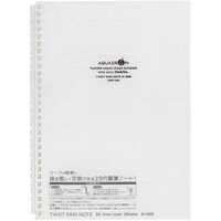 リヒトラブ LIHIT ツイストノート 乳白 セミB529穴 N16081 1冊