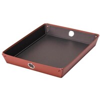 リヒトラブ LIHIT スタッキングトレー 茶 A4