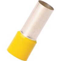 パンドウイットコーポ PANDUIT 絶縁付フェルール端子(SingleWire DIN規格) AWG2/0 イエロー 25本入 FSD8927Q FSD8927Q 1箱(25個)