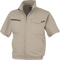 ジーベック XEBEC 空調服制電半袖ブルゾンXE9801381M キャメル XE9801381M 1着