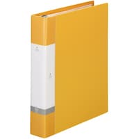 リヒトラブ LIHIT クリヤーブック<ポケット交換タイプ> 35P 黄 A4
