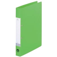 リヒトラブ LIHIT D型リングファイル(230枚収納) 黄緑 A4