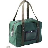 ヒサゴ HISAGO 鍵付きセキュリティバッグ A4用 グリーン