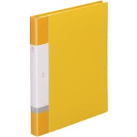 リヒトラブ LIHIT クリヤーブック<ポケット交換タイプ> 15P 黄 A4