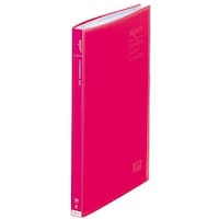 リヒトラブ LIHIT 透明クリヤーブック 40P レッド A4 G31023 1冊