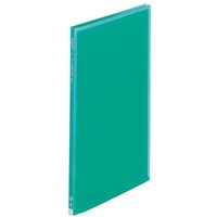 リヒトラブ LIHIT 透明クリヤーブック 20P グリーン A4