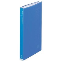 リヒトラブ LIHIT 透明クリヤーブック 40P ブルー A4