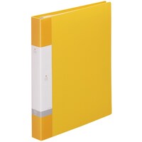 リヒトラブ LIHIT クリヤーブック<ポケット交換タイプ> 25P 黄 A4