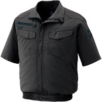 アイトス アイトス 空調服用半袖ブルゾン(空調服TM) チャコール LL AZ2998014LL 1着