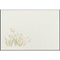 大黒工業 大黒 テーブルマット四季花柄 #771 水仙 220771 1組(100枚)