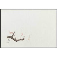 大黒工業 大黒 テーブルマット四季花柄 #752 紅梅 220752 1組(100枚)