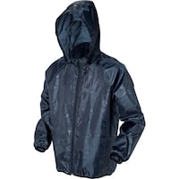 喜多 喜多 フルジップヤッケ(シャドウプリント) No1570 ネイビー(迷彩柄) 3L(XL)