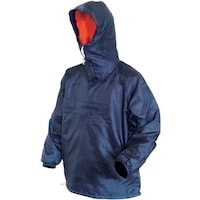 喜多 喜多 オールキルトヤッケ フード付 No3600 ネイビー 4L