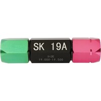 新潟精機 SK アルミピンバイス 使用サイズ(mm)19.00ー19.50 APV19A 1本