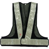 喜多 喜多 LED安全ベスト No6070 ネイビー×シルバー フリー