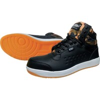 喜多 喜多 ハイカットセーフティスニーカー MG5670 ブラック 25.5 MG5670BK25.5 1足