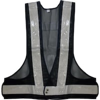 喜多 喜多 安全ベスト(5cm幅) No6040 ネイビー×シルバー フリー