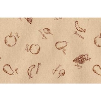 大黒工業 大黒 包装紙 未晒コットン KH4010 フルーツ 902934 1組(100枚)